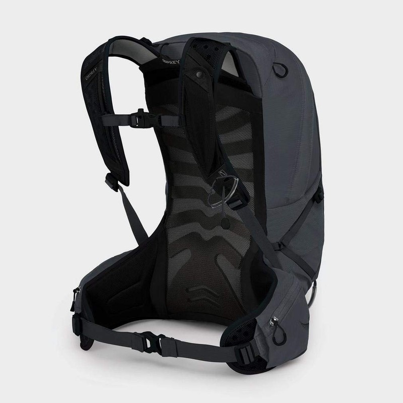 Osprey Talon 22L Men's Hiking Backpack with Hipbelt, Eclipse Grey,