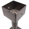 KGY HH1-075K Stainless Steel Pillar Holder, 3.0 inches (75 mm),