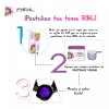 RBL Tinte Para Cabello Rbl Semi Permanente Púrpura 90 G