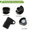 X AUTOHAUX Manifold Absolute Pressure MAP Sensor for SUZUKI VITARA
