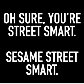 Handmade Oh Sure You're Smart. Sesame Street Smart Refrigerator Fridge MAGNET