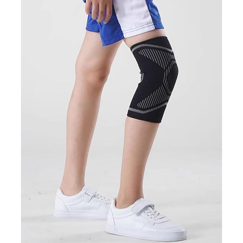 膝パッド 子供 バスケ 膝当て 膝サポーター M/L 通気性 柔軟 伸縮 吸汗