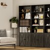 IRONCK Industrial Bookshelves and Bookcases with Doors Floor Standing 6