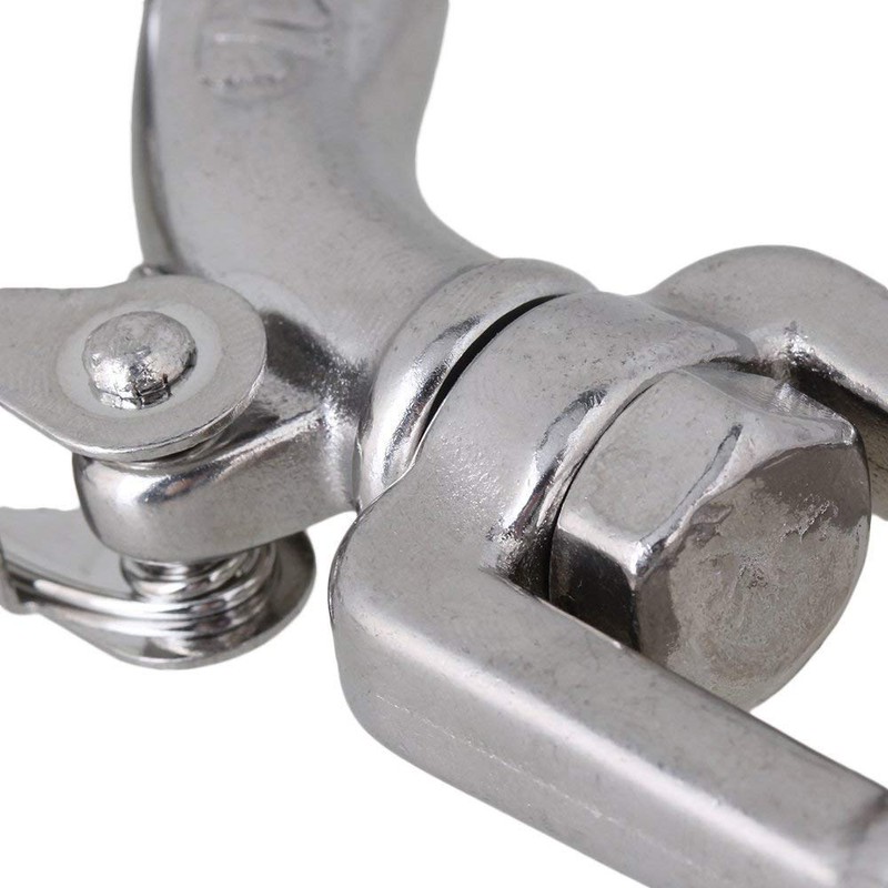 logyues Swivel Hanging Hook 350KG Swivel Hoist Hook Safety Latch
