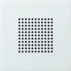 GIRA 2282112 Speaker Flush-Mounted Radio Control Unit Pure White