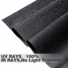 Static Cling Total Blackout Window Film 100% UV Blocking Window