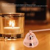6pcs Candle Extinguisher Rose Gold Rotatable Bell Shaped Candle Extinguisher
