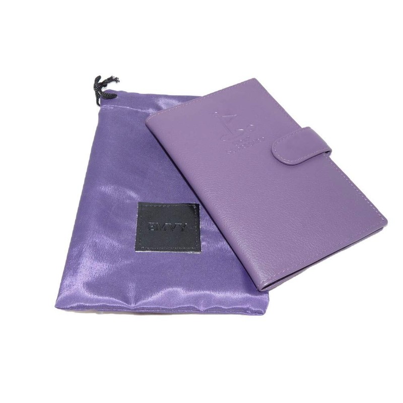 EMVY Leather Golf Scorecard Holder with gift bag - UK