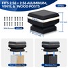 Egadis 8 Pack Solar Post Cap Lights with 2 Lighting