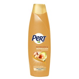 PERT, Shampoo Argán y Aguacate, nutre y repara | Cabello sano y brillante, 650 ml