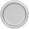 Unique 33448EU Eco-Friendly Paper Plates-23 cm-Silver Colour-16 Count (Pack of