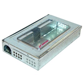 Repeater Multiple Catch Mouse Trap – Galvanized Steel with Clear Window – Humane, Reusable Live Catch Trap for Up to 30 Mice – No Bait Needed, Low-Profile Design