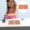 PrfcNL Wooden Interhemispheric Brain Puzzle for Left and Right Coordination