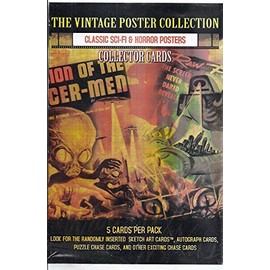 The Vintage Poster Collection Collector Cards (Classic Sci-Fi Horror Posters)