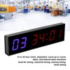 Gym Timer Interval 6 Bit LED Workout Countdown Up Stopwatch