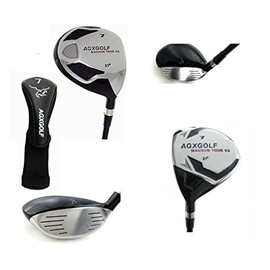 AGXGOLF Men's Right Hand, Cadet (-1") 40 inch Length Senior Flex Magnum #7 Utility Fairway Wood wGraphite Shaft: Free Head Cover, USA Bilt!