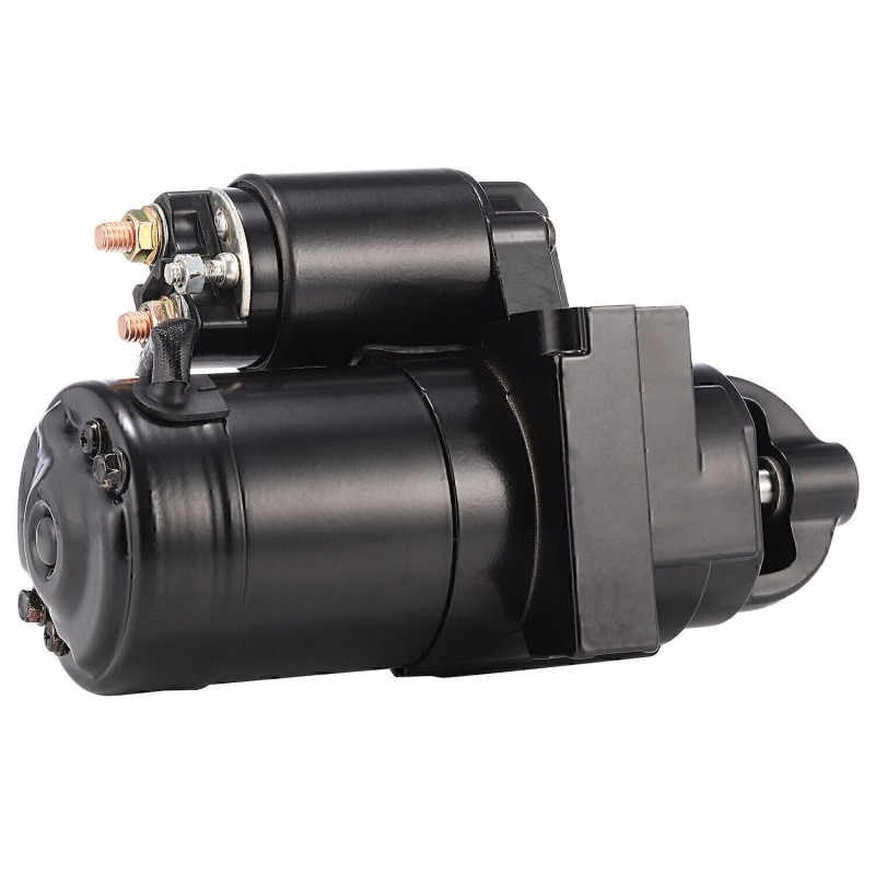GEARZAAR 1PC 50-863007A1 Black Starter For Mercruiser Model 3.0 4.3