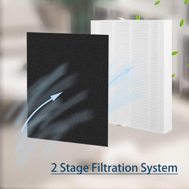 AP-1216-FP Replacement Filter for Coway AP-1216L Air Purifier, Include 2