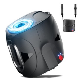 FULSUNT 2025 Upgraded Portable Waist Fan Clip On Up to 40H Cooling, 6 Speeds 14000RPM Powerful Airflow, 6000mAh Shirt Fan Body Fans Rechargeable, Wearable Belt Fans for Outdoor Work Travel