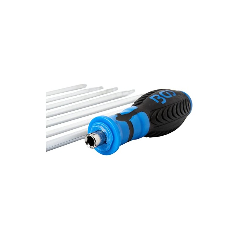BGS 2326 Screwdriver Set with Interchangeable Blades T-Profile (for Torx)