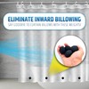 Powerful Anti-Billowing Magnetic Shower Curtain Weights for Splash-Free Bath Experience