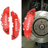 2pcs Universal Brake Caliper Cover Set for Front & Rear