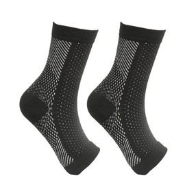 Soothe Socks | Toeless Compression Socks Men Breathable | Comfortable Ankle Socks, Relief Athletic Socks for Arch & Heel Relief, Muscle, Feet