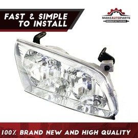 Make Auto Parts Manufacturing Premium Passenger Right Side Headlight Lamp Assembly Composite Clear Lens For Toyota Camry 2000 2001 4-Door Sedan - TO2503130