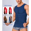 Mens Compression Shirt Vest Workout Tank Tops Abs Abdomen Undershirts