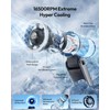 Gaiatop Portable Handheld Turbo Fan, 15 Hrs Cooling, 180° Foldable