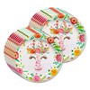 Giraffe Floral Birthday Party Supplies - Giraffe Party Supplies -