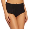 Sloggi Women Maxi 2 Pack Control Knickers, Black, 14 UK