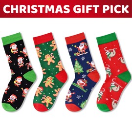 HAPPYPOP Christmas Gifts Stocking Socks for Teens - Secret Santa Gifts Xmas Stocking Stuffers for Teen Boys Girls