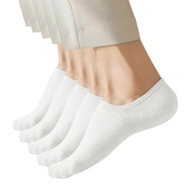 Womens 5 Pack Cotton Socks Ultra Thin Breathable Dry Fit Low Cut Running Ankle Solid Color Socks