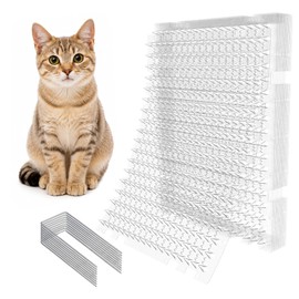 PatiencET Outdoor Cat Deterrent Mats 16 Pack 16 x 13 in with Metal Stakes