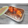 HSHQING Better Breader Shaker Bowl with Lid, 2.6QT Stainless Steel