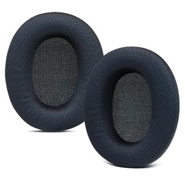 SINOWO Replacement Earpads for Skullcandy Crusher ANC 2 Over-Ear Noise Canceling Wireless Headphones, Ear Pads Cushions with Noise Isolation Memory Foam(Mesh Fabric,Black)