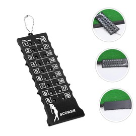 GRIRIW Portable Golf Score Counter for 18 Holes Lightweight Scoring Device Clip Compact Golfing Accessory for Easy Carrying