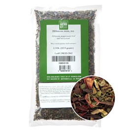 Monterey Bay Herb Co. Hibiscus Mint Tea | Citrus & Mint | Soothing & Relaxing Flavor (1/4 Pound)