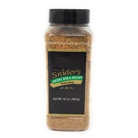 Sniders Snider's 32oz Prime Rib Steak Seasoning Rub for Meats Chicken Cooking Spices
