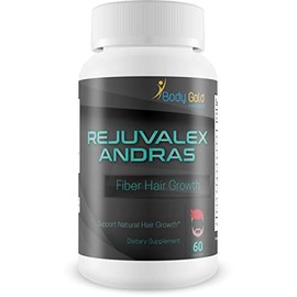 Rejuvalex - Andras Fiber - Hair Growth - Support Natural Hair Growth - with Vitamin B3 (Niacin) and a Powerful Proprietary Hair Blend. Help Prevent Hair Loss and Support Natural Hair Regrowth