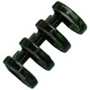 Plus Nao Loose Leaf Binder Rings, Set of 10, Plastic,