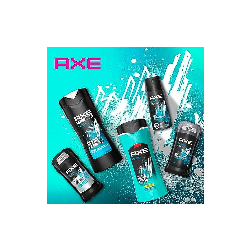 AXE Hair 2-in-1 Shampoo + Conditioner, Ice Chill, 16 oz