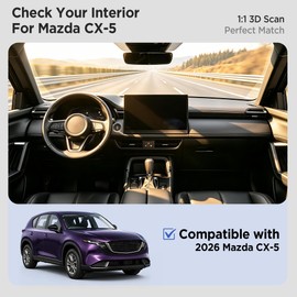 4PCS Console Organizer for Mazda CX-5 Accessories 2026(No for CX-50)
