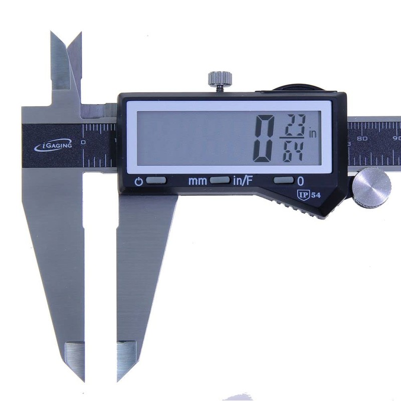 iGaging EZ CAL IP54 0-12" Super Large LCD Display Digital