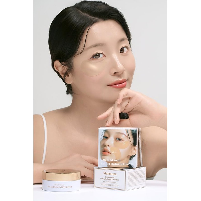 Marmont 24K Gold Snail Lift-up Hydro Gel EYE PATCH