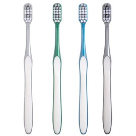 4pcs Hard Bristle Toothbrush for Men Portable Manual Travel Brushes with Ergonomic Design Head for Deep Cleaning Safe Sanitary Teeth Care