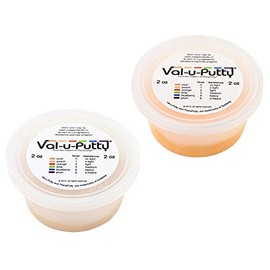 Val-u-Putty Exercise Putty - Pear, Peach - 2 oz Each - Bundle