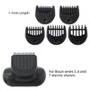 Electric Shaver Head with 5x Guide Combs Kit Fit for