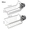 2 Non-Drilling Bathroom Shelves | Stainless Steel Shower Racks |